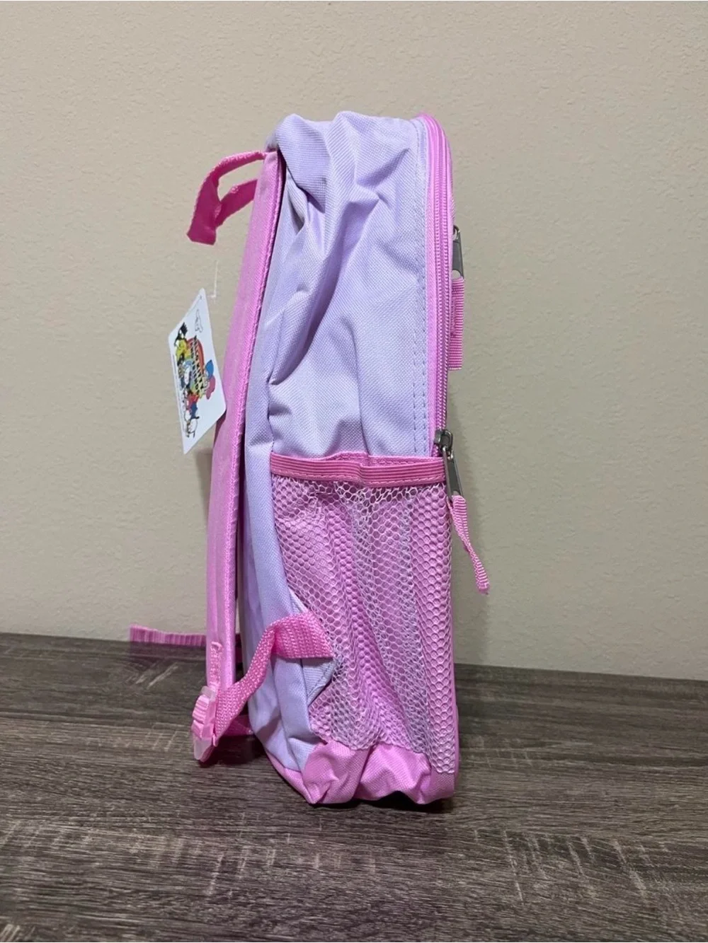 Sanrio Pastel Pink Rainbow Character Backpack
